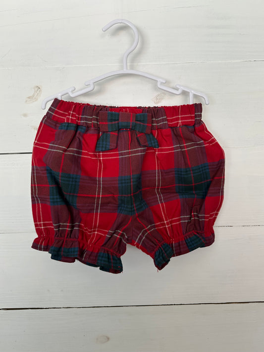 3T - TBBC Tartan Plaid Shorts/Bloomers with Bow