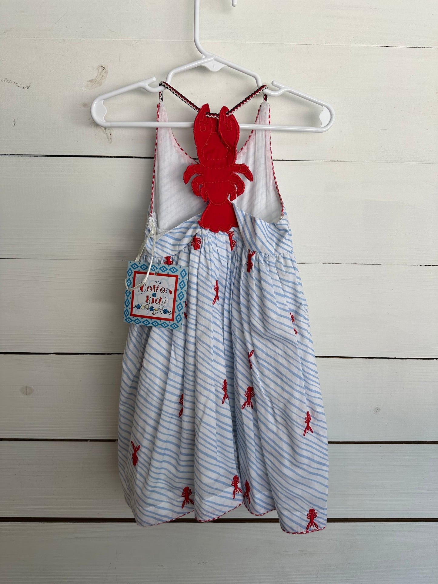 2T - Cotton Kids Lobster Dress