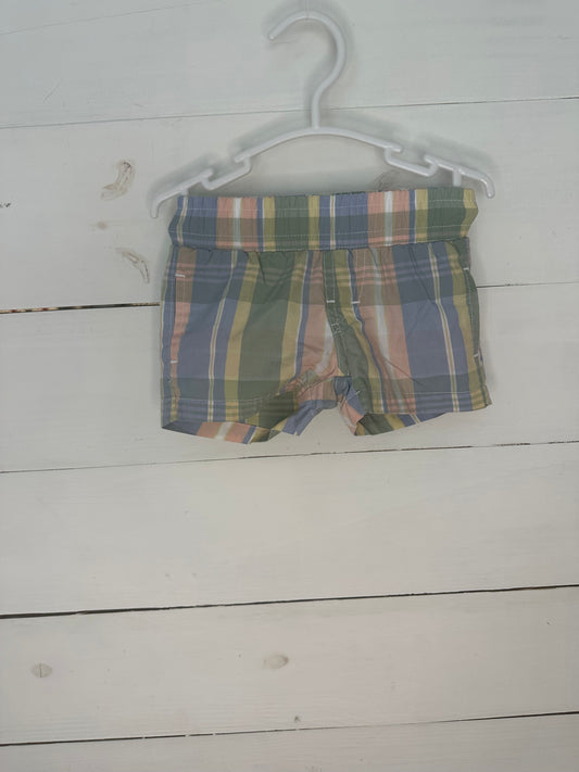 3-6M - TBBC Plaid Shorts