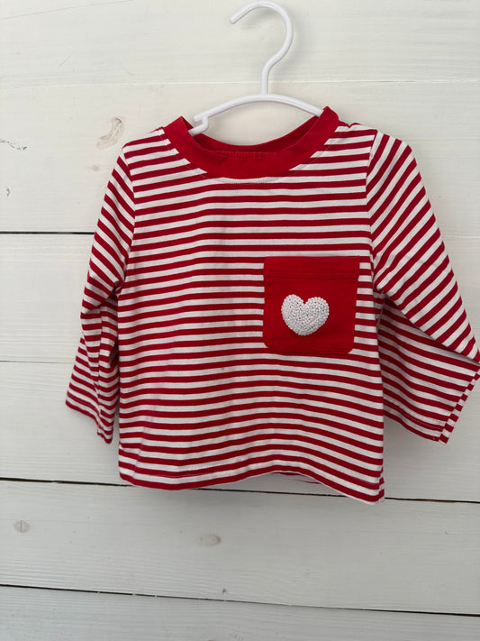 18M - The Smocking Place Velentine's Day Diaper Cover Set