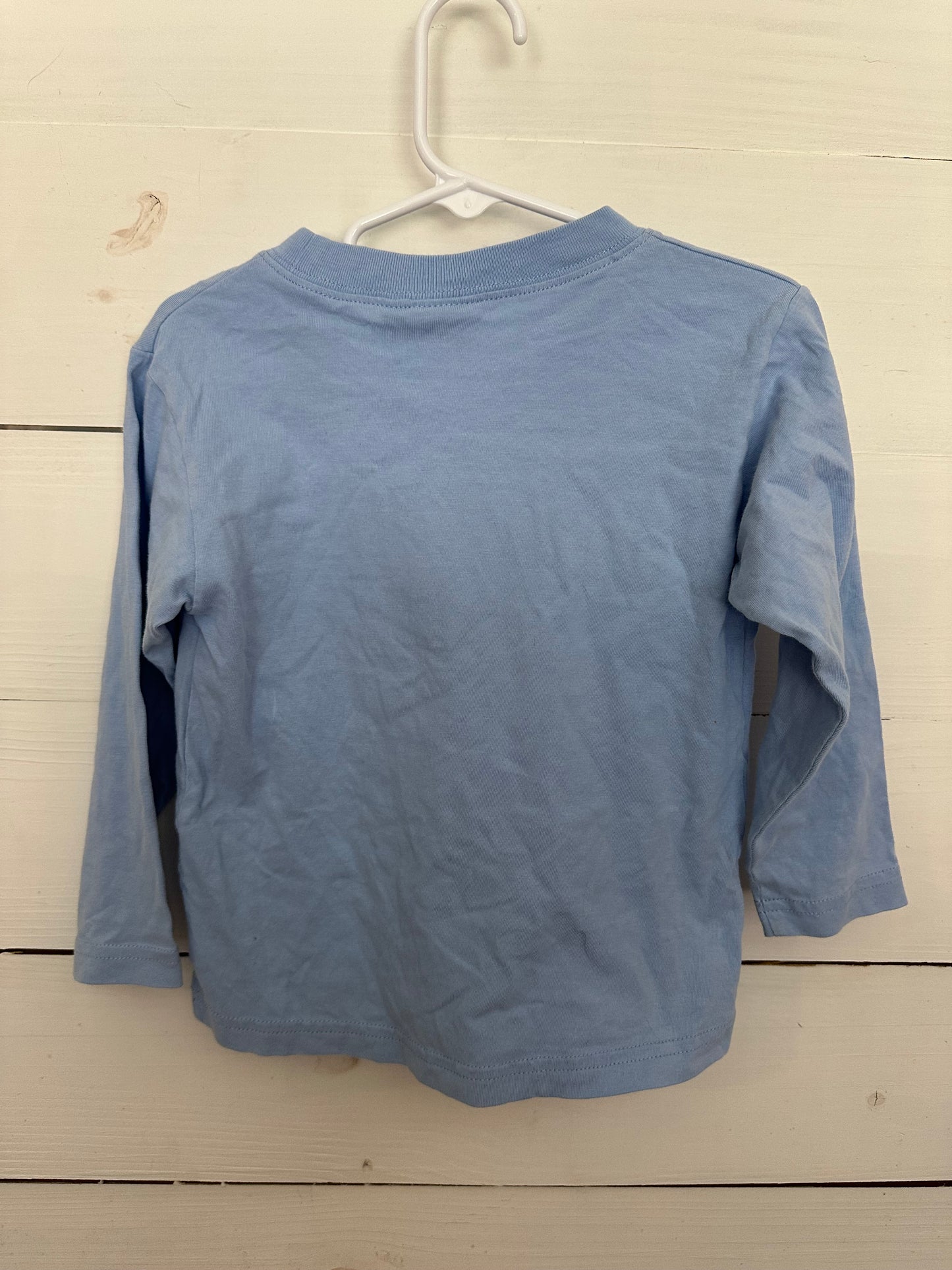 2T - Luigi Kids Blue Turkey Longsleeve Shirt