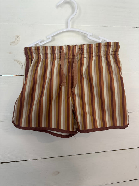 4/5T - Rylee + Cru Striped Swim Trunks