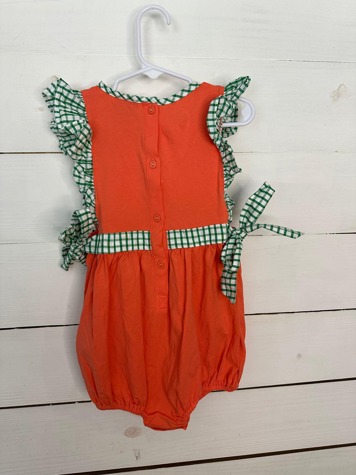 4T - Saving Grace Smocked - Ocean Animals Smocked Bubble