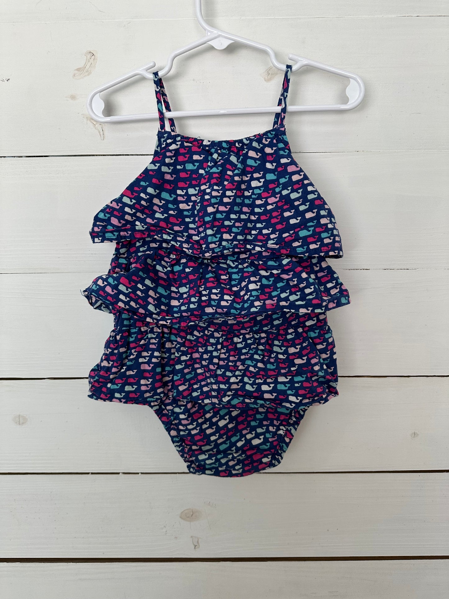 12M - Vineyard Vines w/ Target Bubble - Blue/Purple with whales