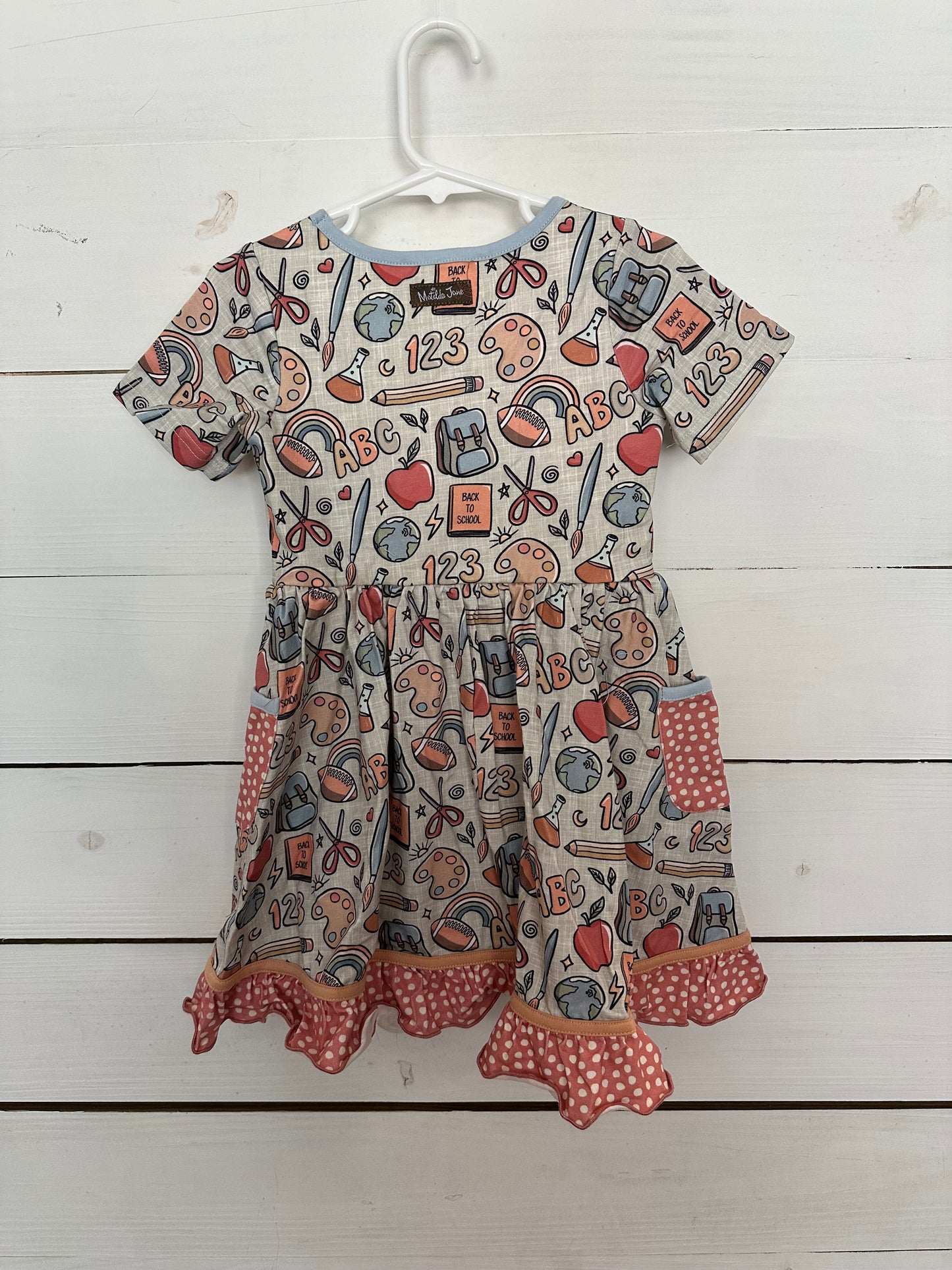 4T - Matilda Jane Back To School Dress - NWT