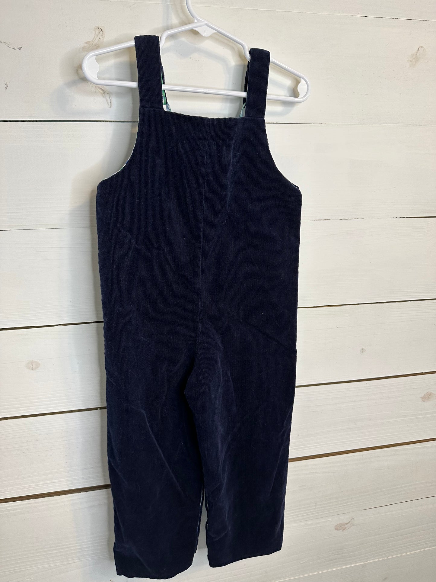 3T - TBBC Ivy League Longall - Nantucket Navy with Grove Plaid Lining