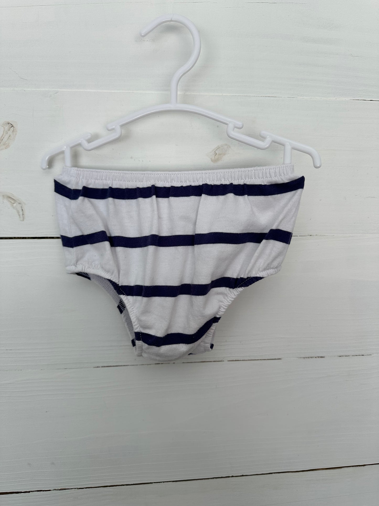 6-9m - Vineyard Vines for Target Navy Striped Dress with Matching Bloomers
