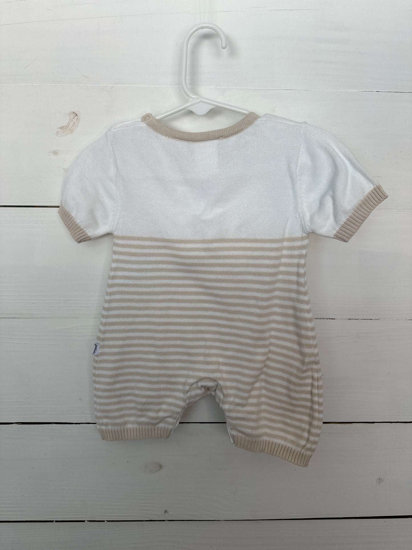 6M - Elegant Baby Knit Romper