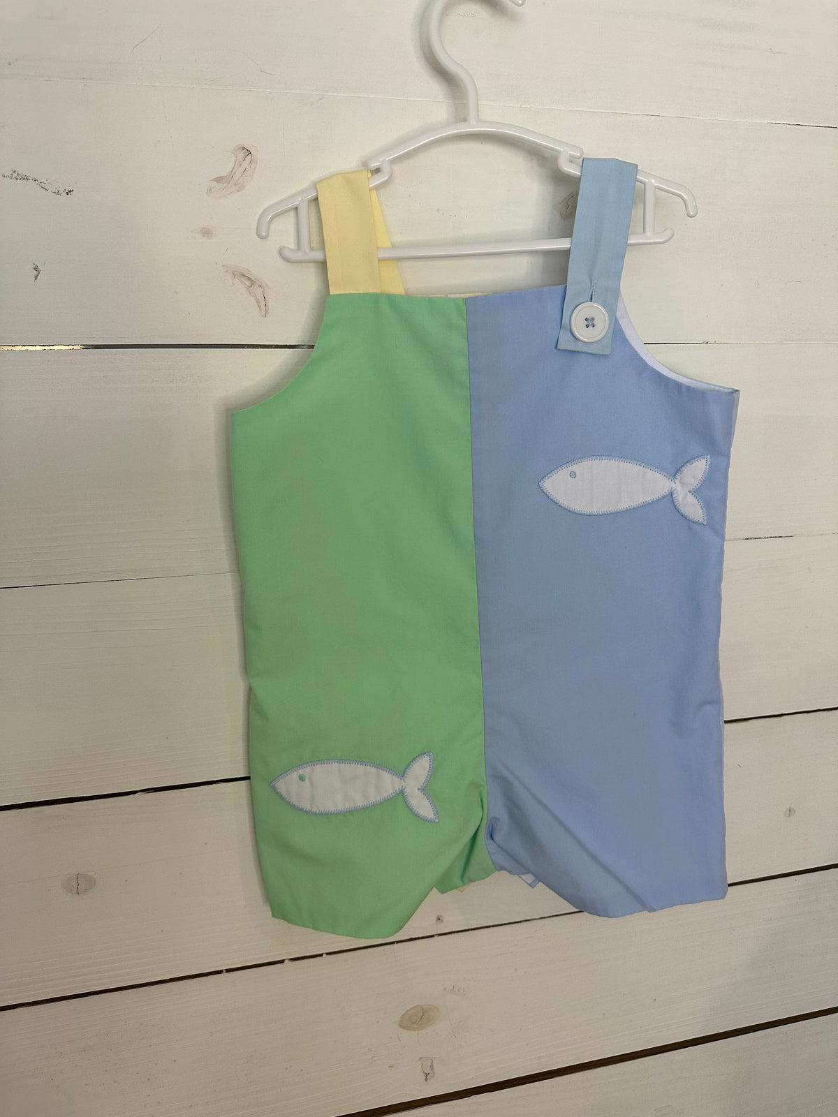 18-24M - TBBC Colorblock Pastel Fish Jon Jon