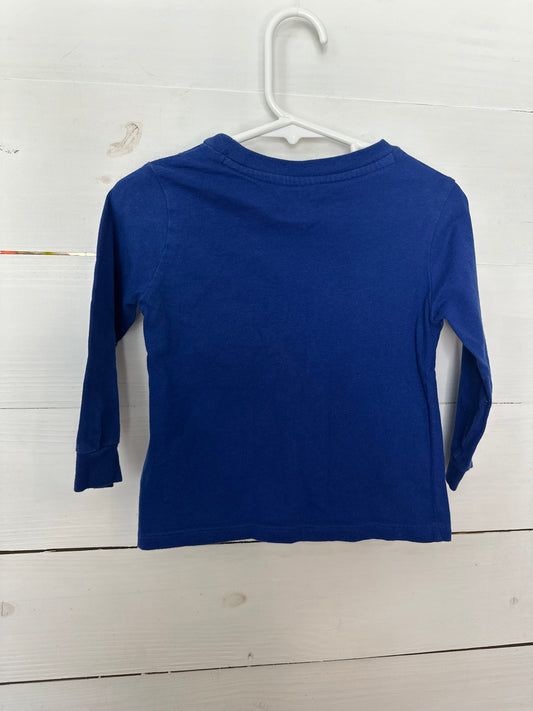 18M - Ralph Lauren Royal Blue Longsleeve Shirt with Red Horse