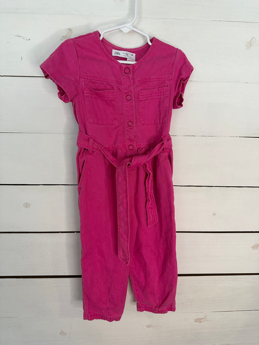 2-3T - Zara Hot Pink Jumper