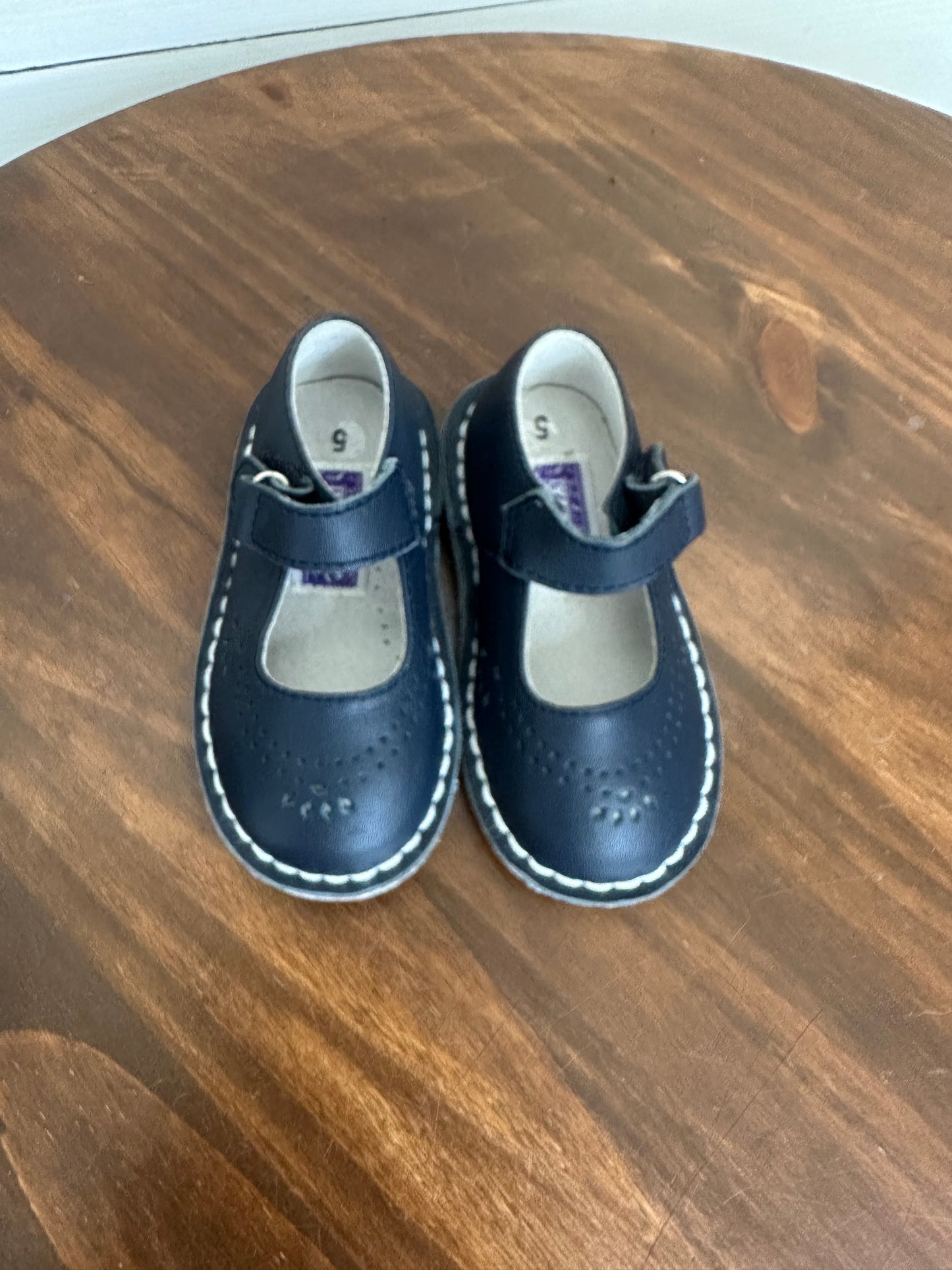 5 - L'Amour Navy Classic Mary Janes