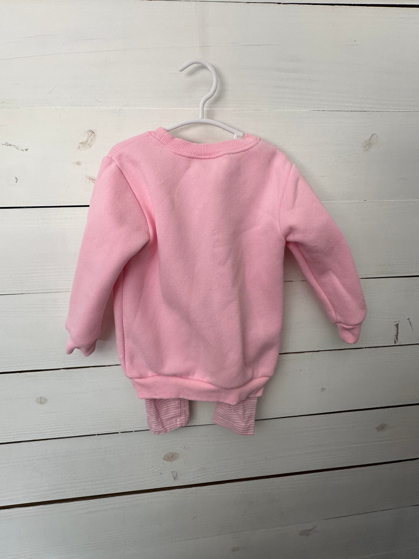 2T - Stichy Fish Pink Christmas Set