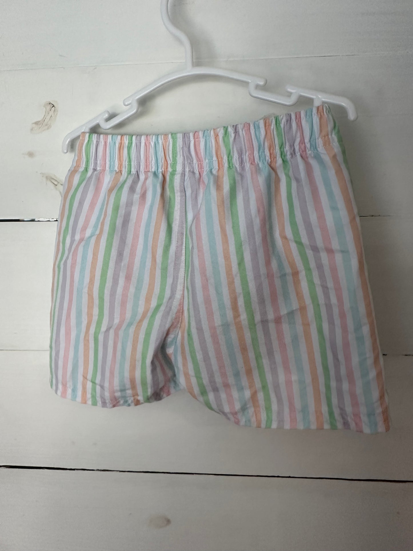 12-18M - Rugged Butts Pastel Striped Swim Trunks