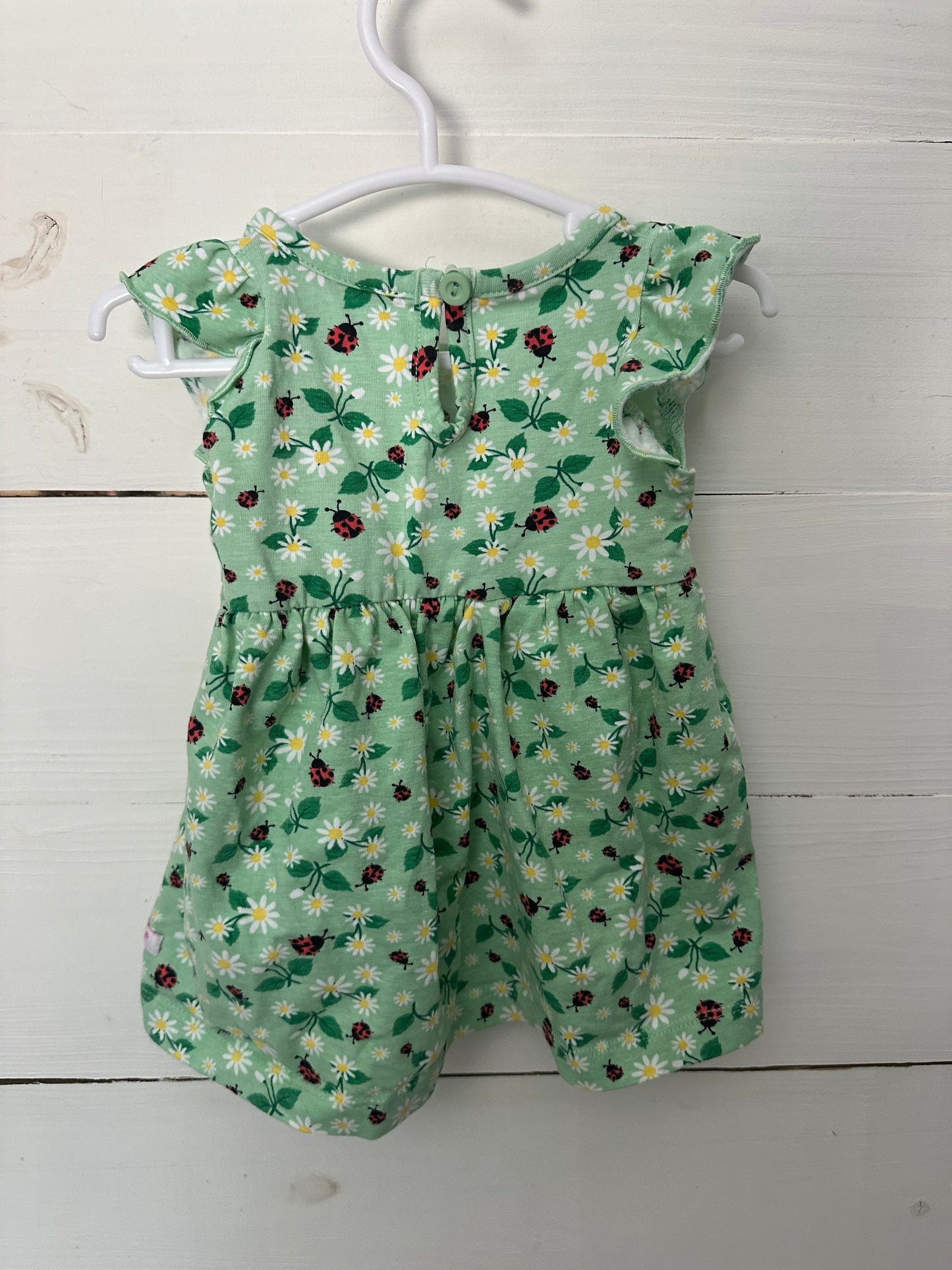 3-6M - Ruffle Butts Lady Bug Dress