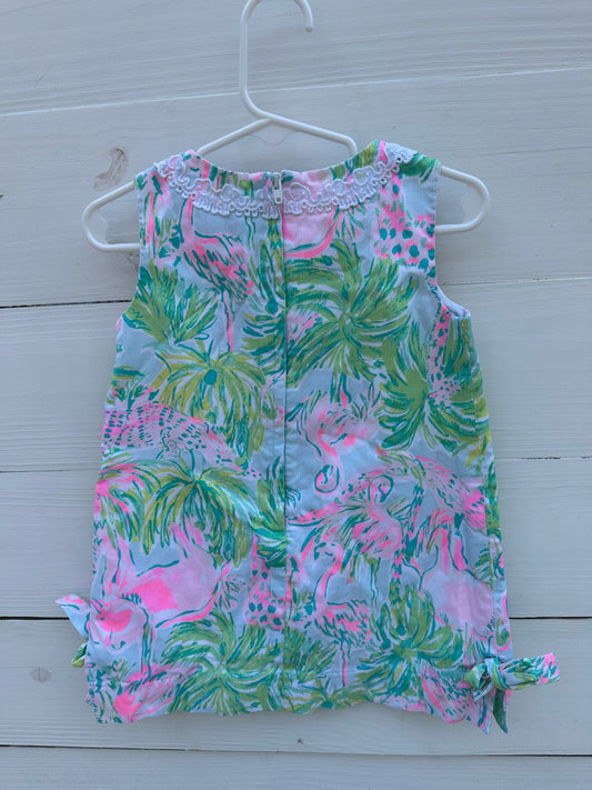 2T - Lilly Pulitzer - Elephant Shift Dress