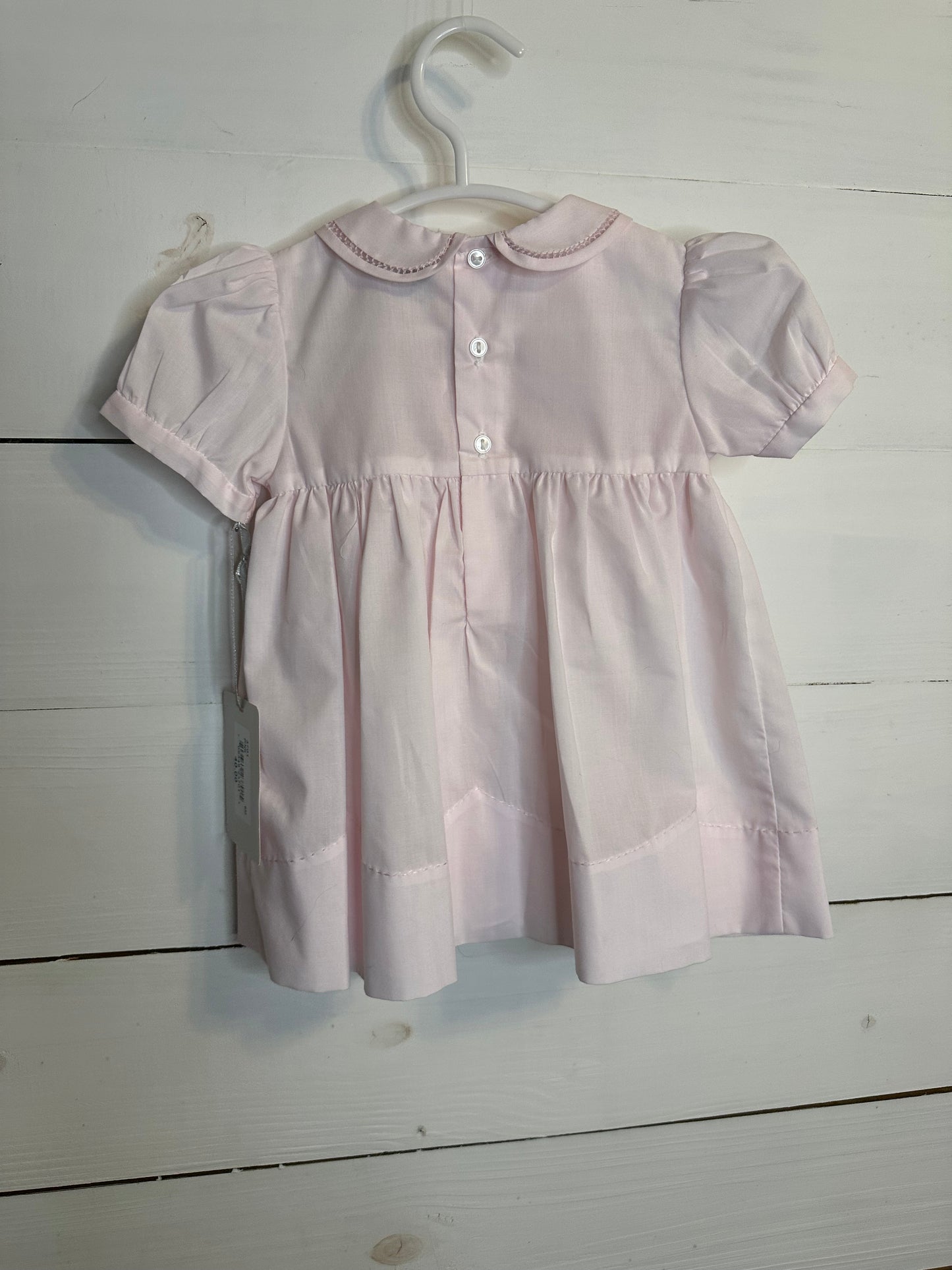 6M - Feltman Brothers Smocked Pink Dress NWT