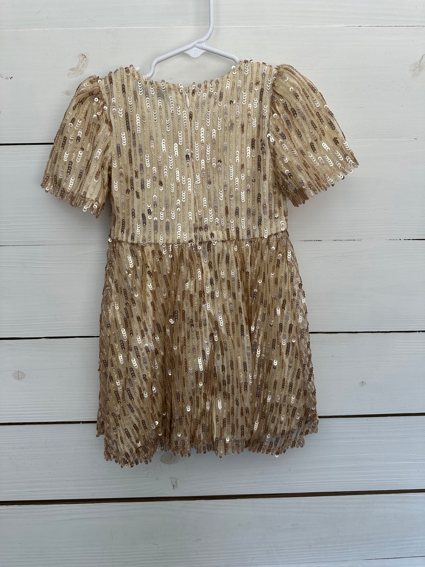 2T- Ivy City Gold Sequin Dress