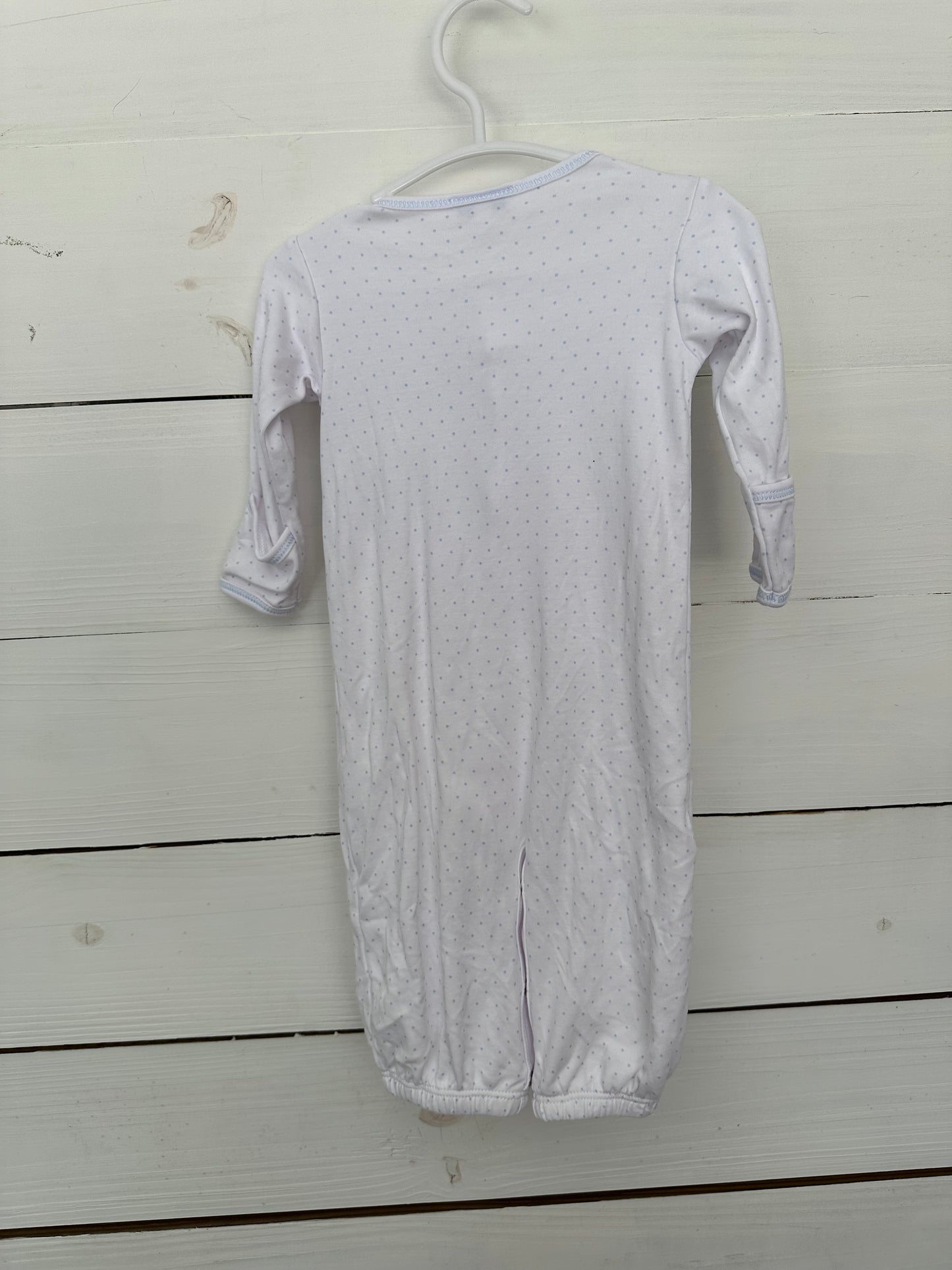 NB/0-3 - Magnolia Baby Gown/Converter  with Whale