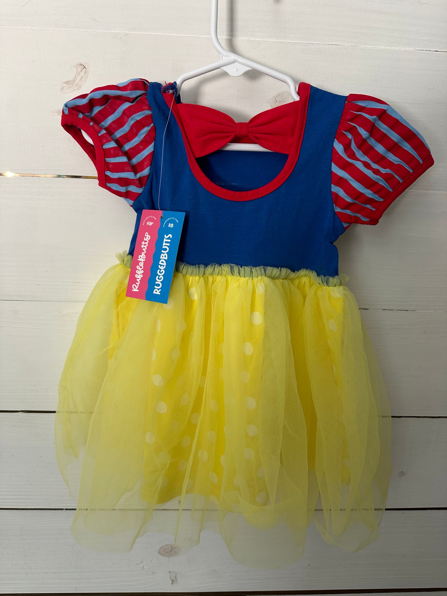 18/24m - NWT Ruffle Butts _ Snow White Dress