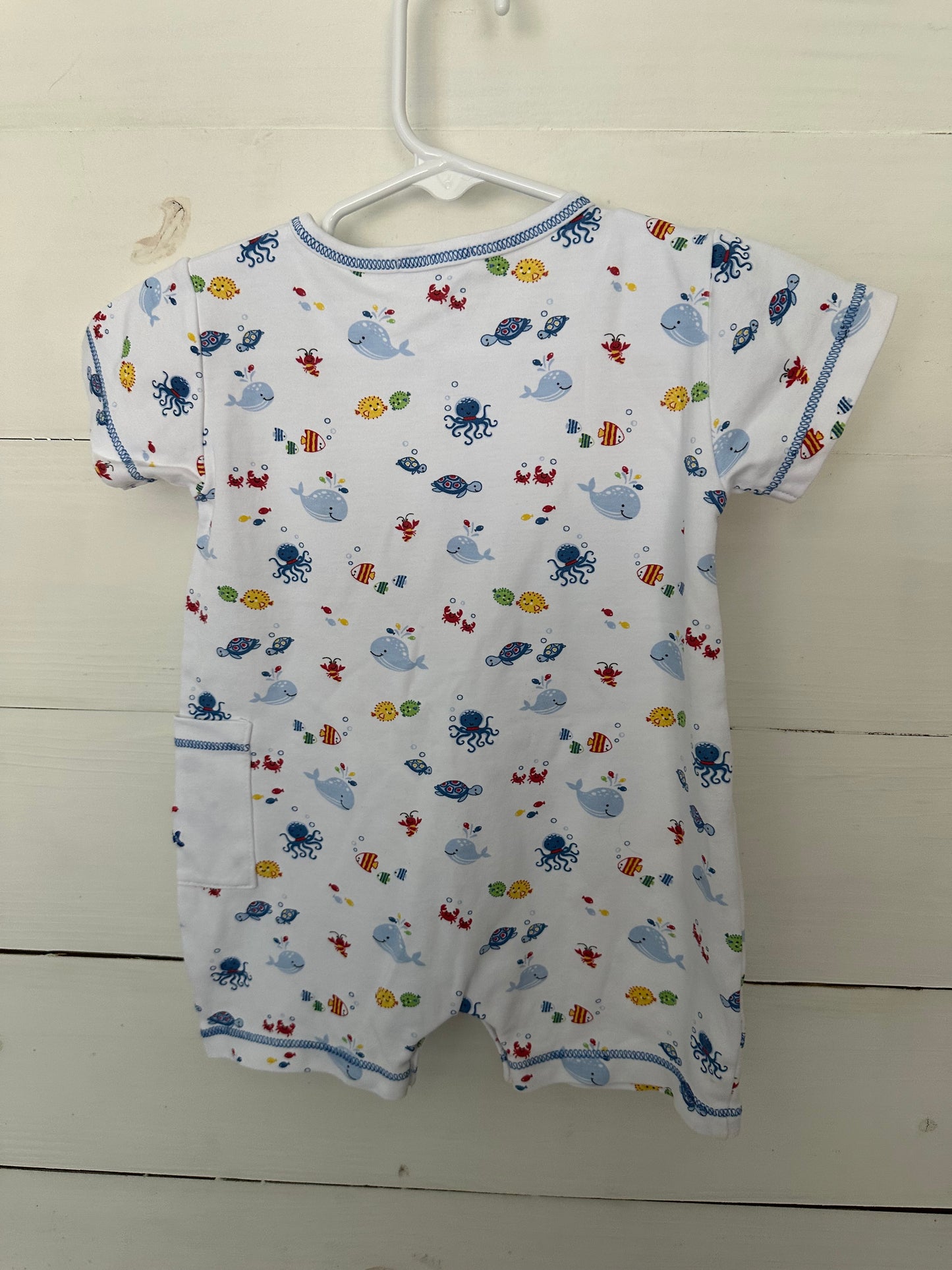 Kissy Kissy: Boys under the sea romper