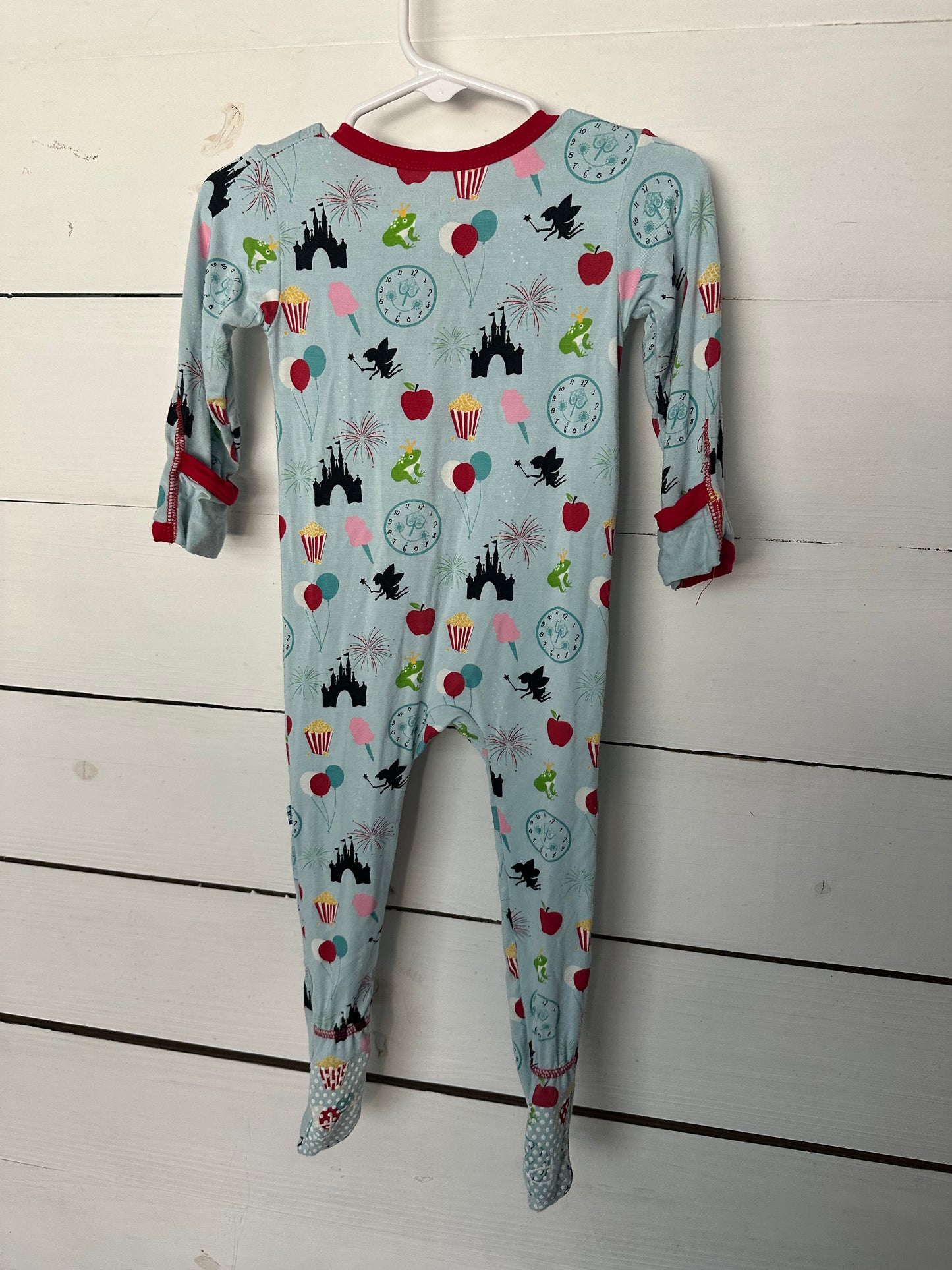 6-9M - Kickee Pants Magic Kingdom Disney Jammies