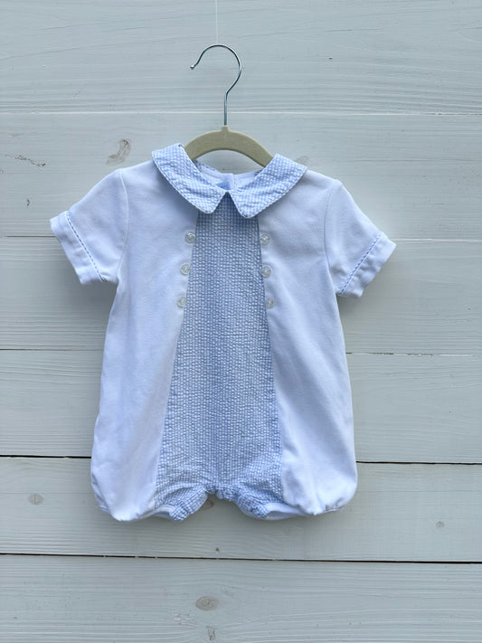 Little English Gingham Romper