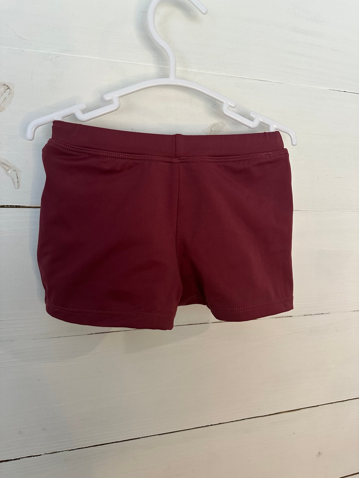 18-24M  - Kortni Jeane Burgandy   Swim Trunks - Euro Short Style