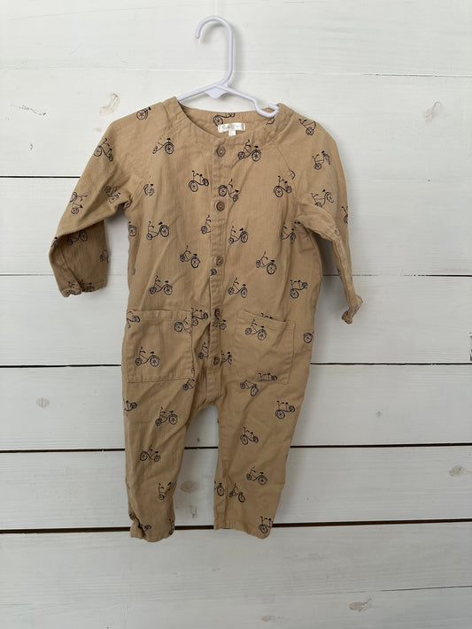 12/18M - Rylee + Cru Bicycle Romper
