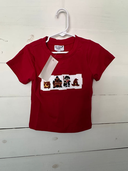 MK Clothing Designs - Harry Potter Characters Smocked Shirt/Short Set