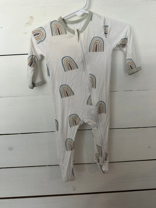 3-6 - Kyte Neutral Rainbow Jammies