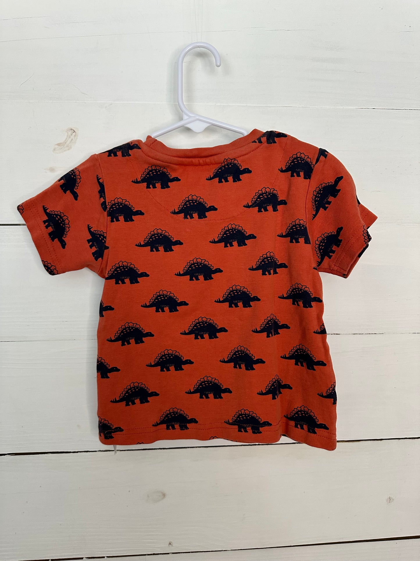 2T - JoJo Maman Bebe - Rust Dino Tee