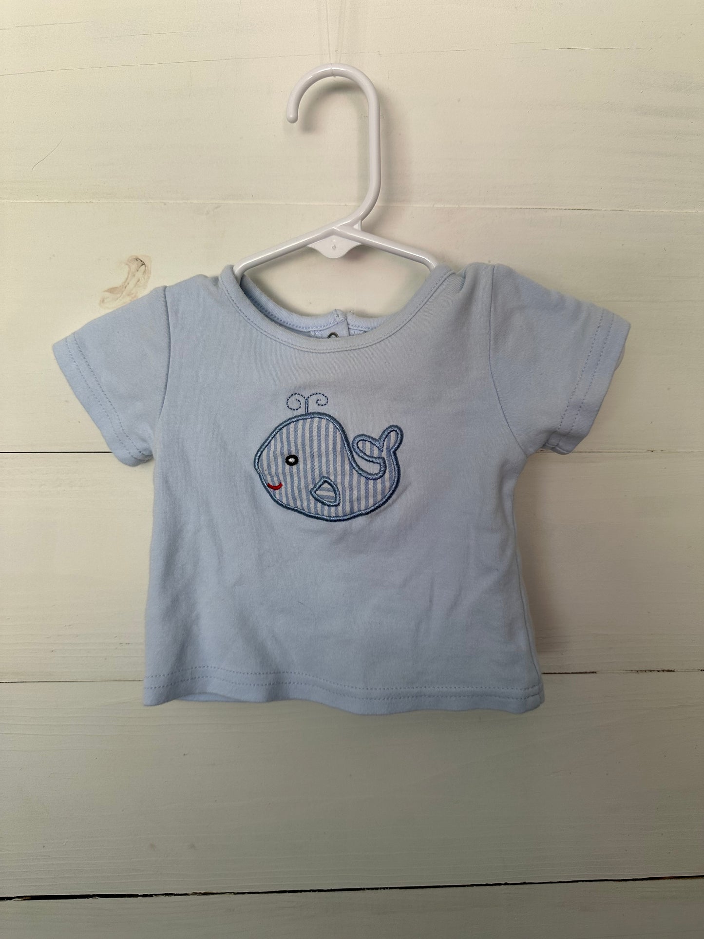 Three Sisters Baby Blue Whale Diaper Set