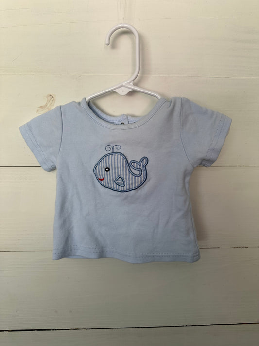 Three Sisters Baby Blue Whale Diaper Set