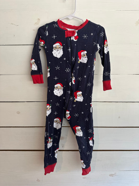 3t - TBBC Navy Santa Jammies