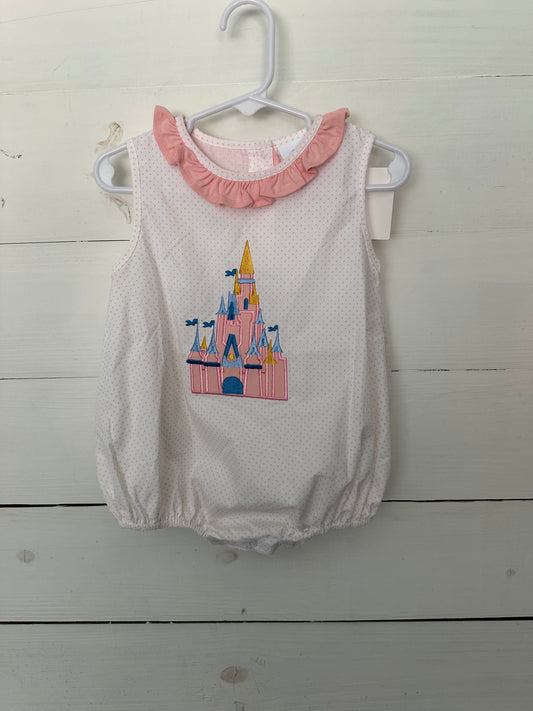 Stitchy Fish Disney Castle Bubble