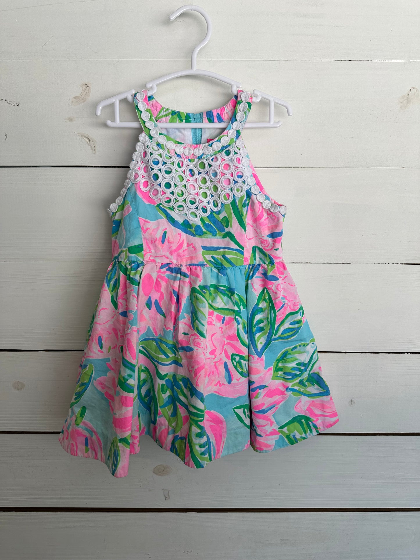 3T- Lilly Pink & Blue Dress