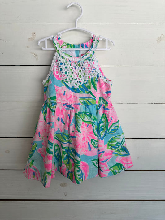 3T- Lilly Pink & Blue Dress