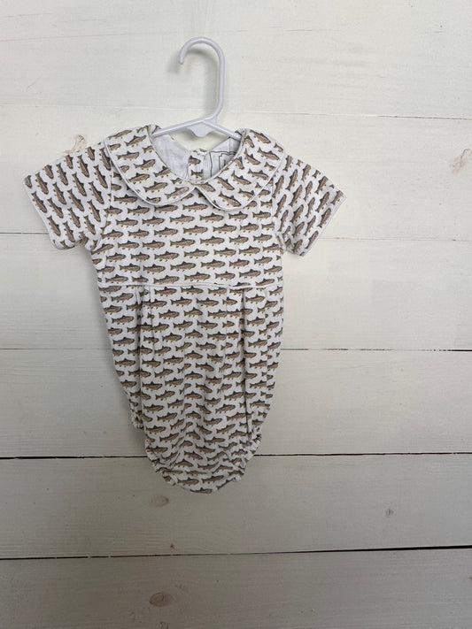 Lila & Hayes: Trout bubble with peter pan collar