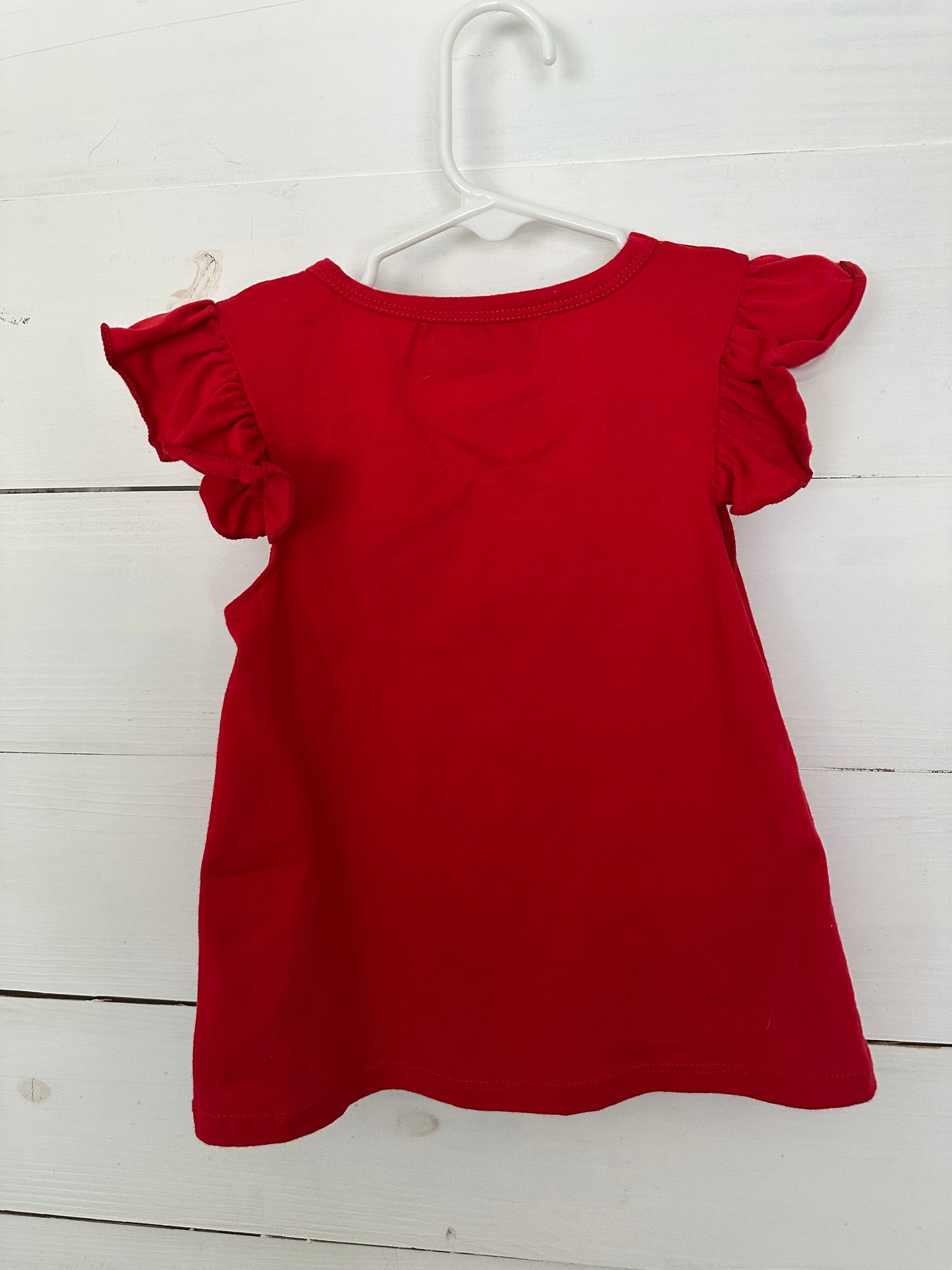 3T - Mickey Mouse Red Patriotic Shirt MK Designs