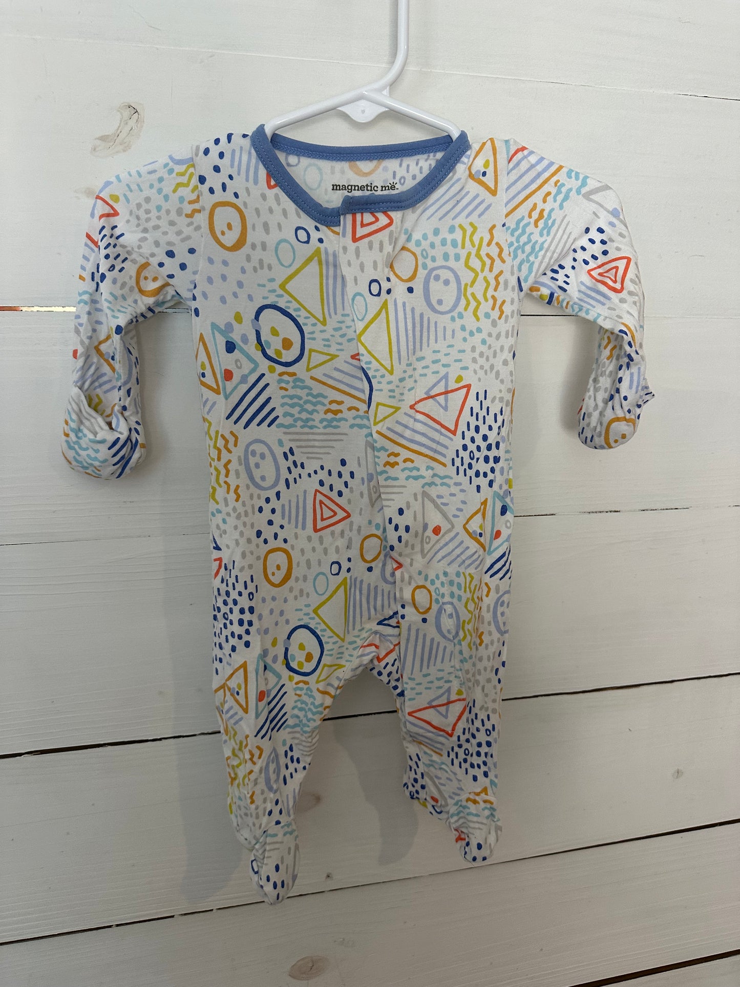 Newborn - Magnetic Me Shapes Pajamas