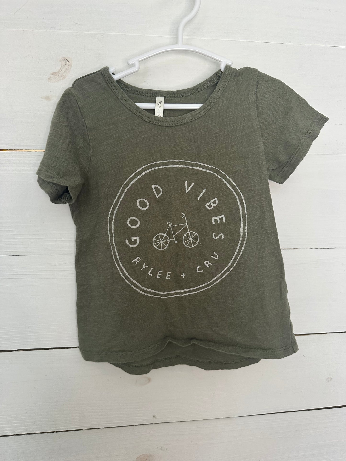 2-3Y - Rylee + Cru Good Vibes T-Shirt