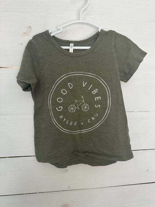 2-3Y - Rylee + Cru Good Vibes T-Shirt