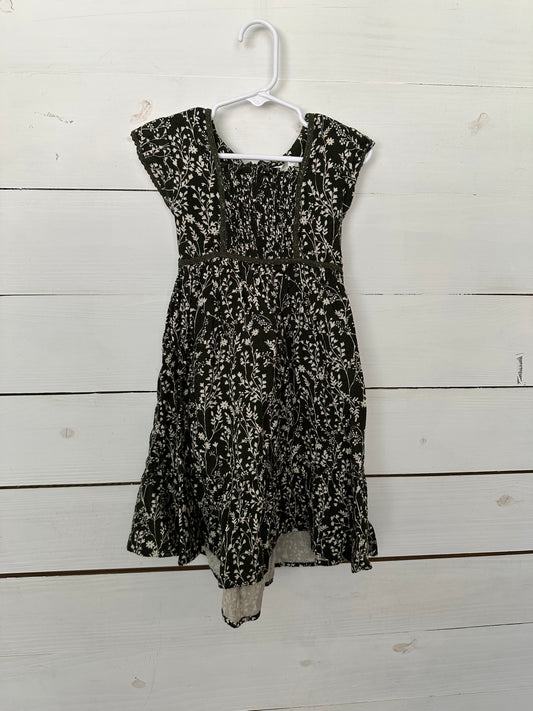 2/3T - Rylee + Cru Green Floral Dress