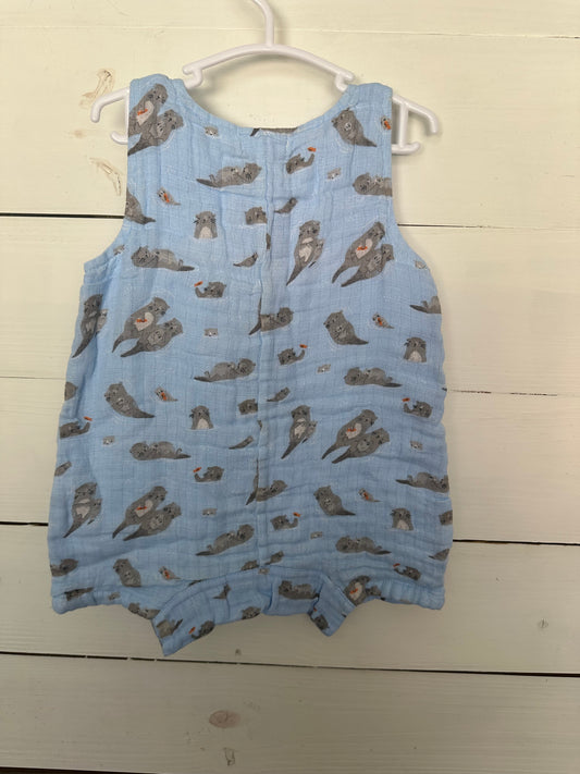 12-18M - Angel Dear Otters Romper