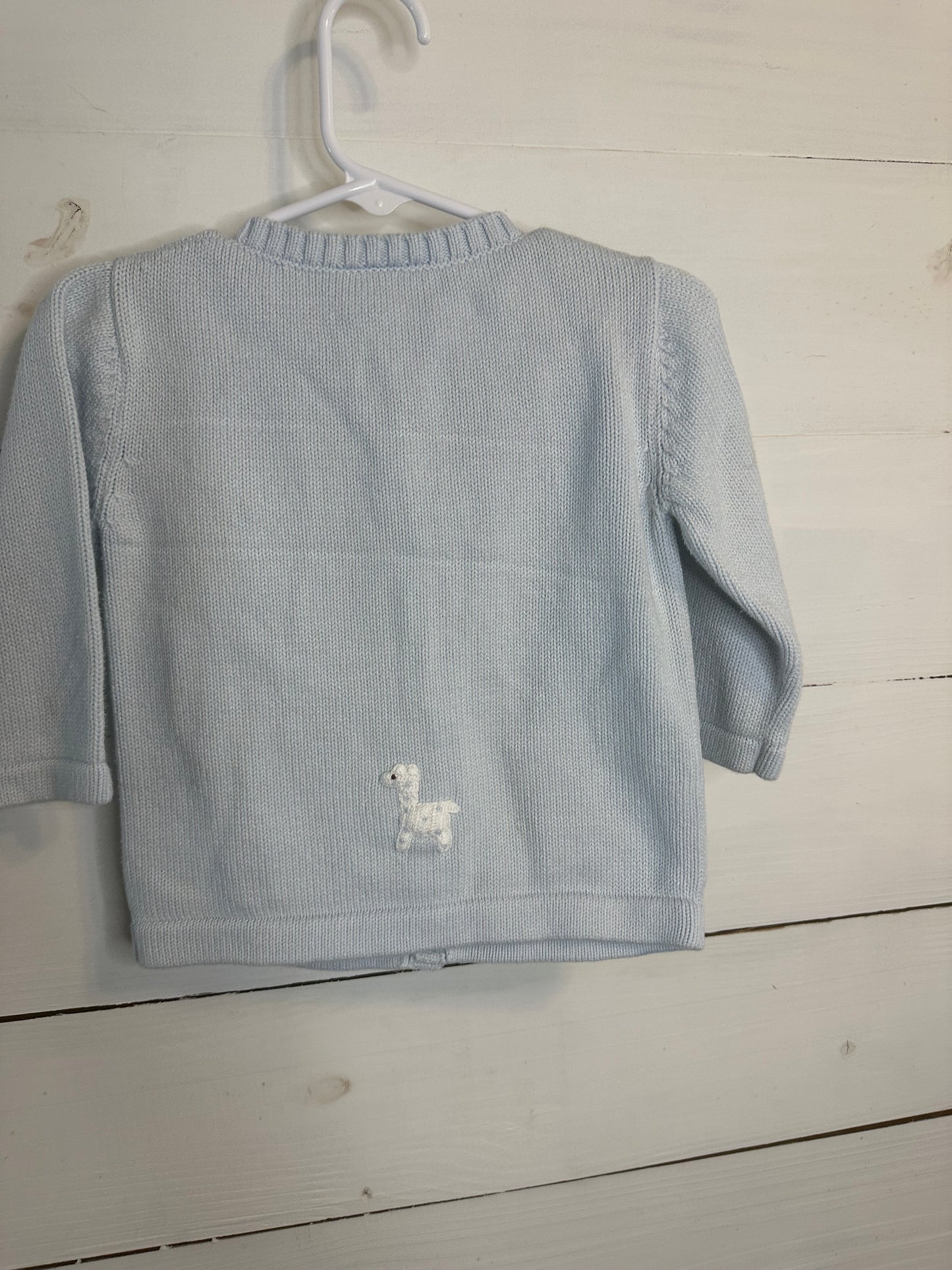 18/24M - Little English Cardigan with Knit Giraffes