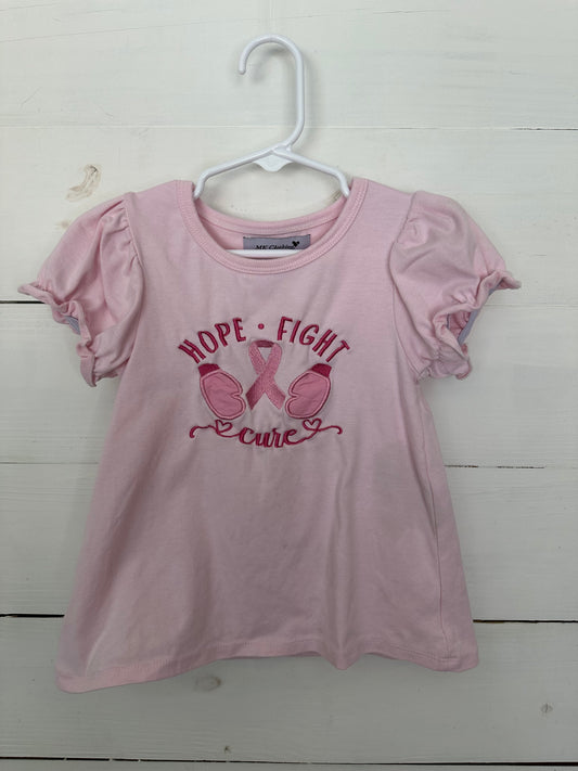 3T Fight like a girl - MK Designs - Breast Cancer Awareness