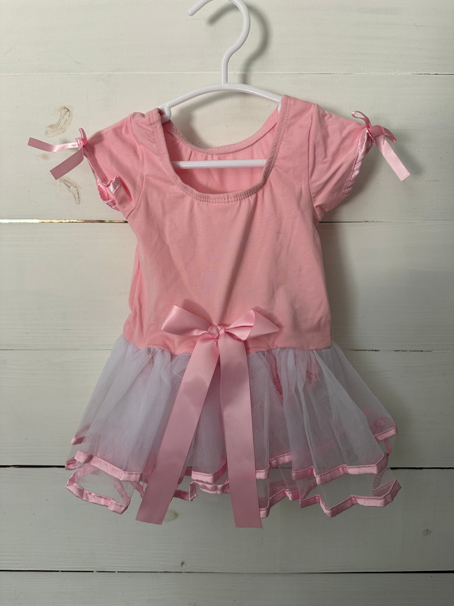 12-24M - NWT Ruffle Butts Pink Ballerina Dress