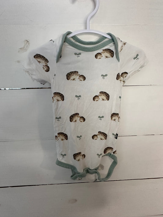 0-3M -Kyte Hedgehog Short Sleeve Onesie