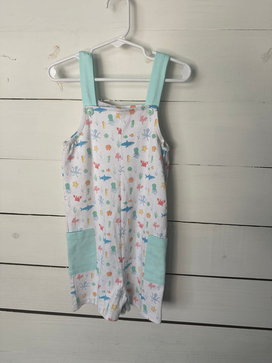 2T - PBJ Cotton Sea Animal Jon Jon